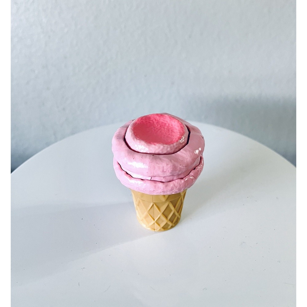 BABY ALIVE Pink  Ice Cream w/ Sprinkles Cone  Magic Scoops Replacement Part Food - Picture 2 of 3